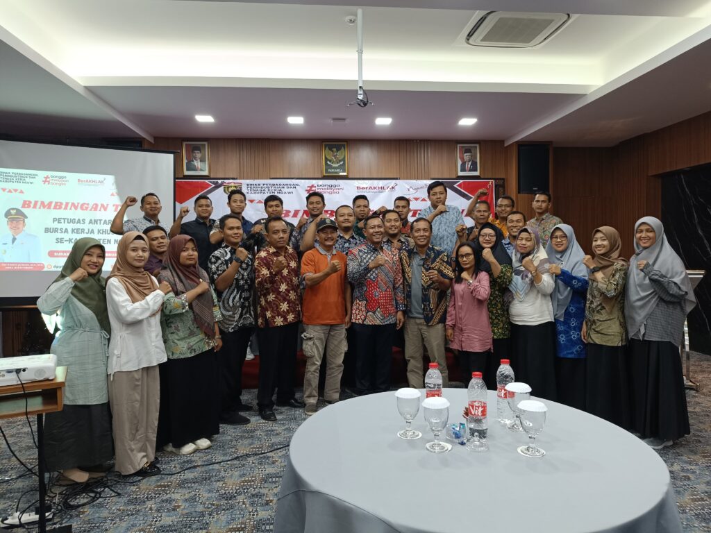 Bimbingan Teknis Petugas Antar Kerja Bursa Kerja Khusus (BKK) Se-Kabupaten Ngawi
